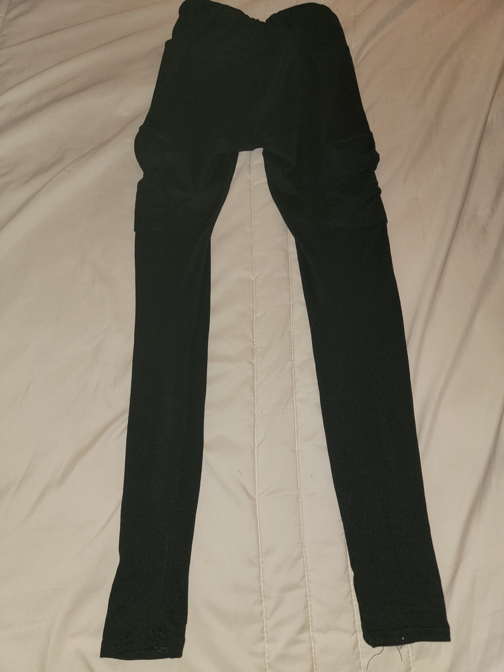 Black Stretch Leggings - Slim Fit